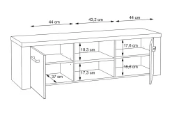 Loannia Tv-benk 151 cm