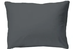 Loft Putetrekk 60x50 cm Percale Kolgrå