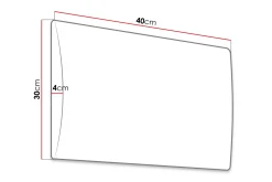 Lornel Stoppet Veggpanel 40x30 cm