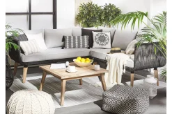 Loungegruppe ALCAMO brun / grå