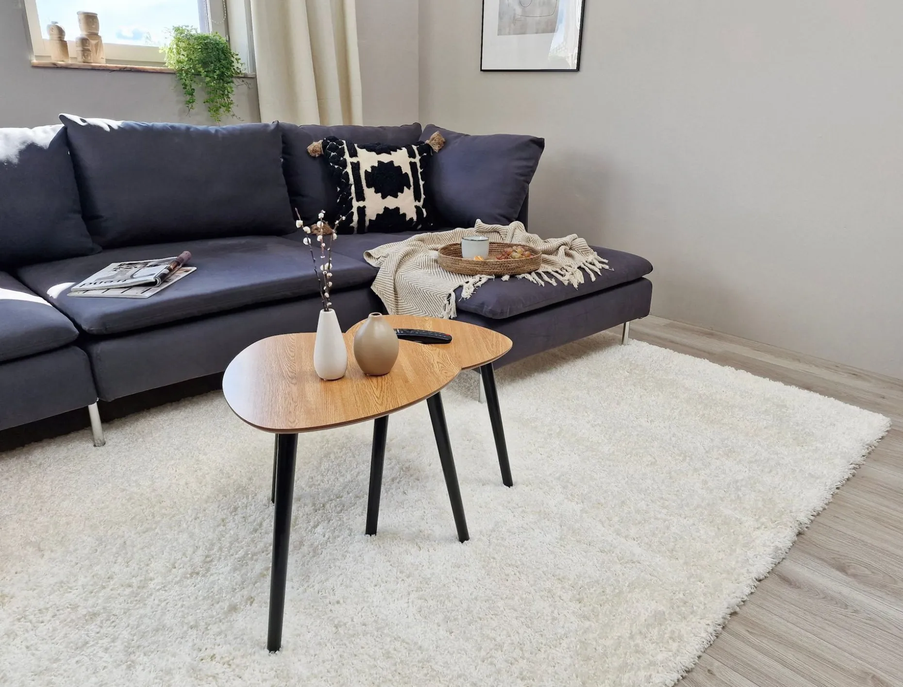 Lounge Ryeteppe 200x290 cm Rektangulær