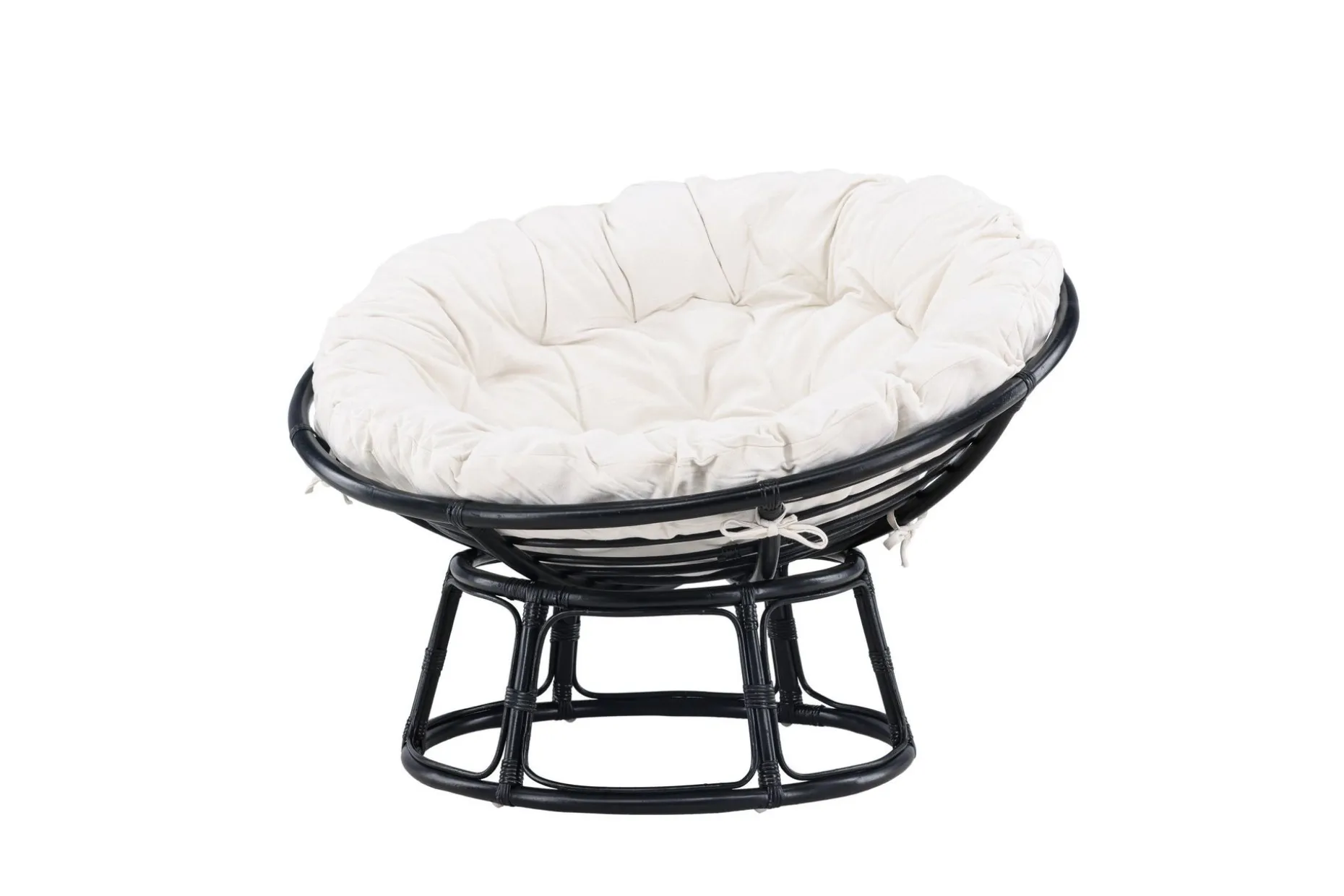 Loungestol Bonnie Svart/Hvit