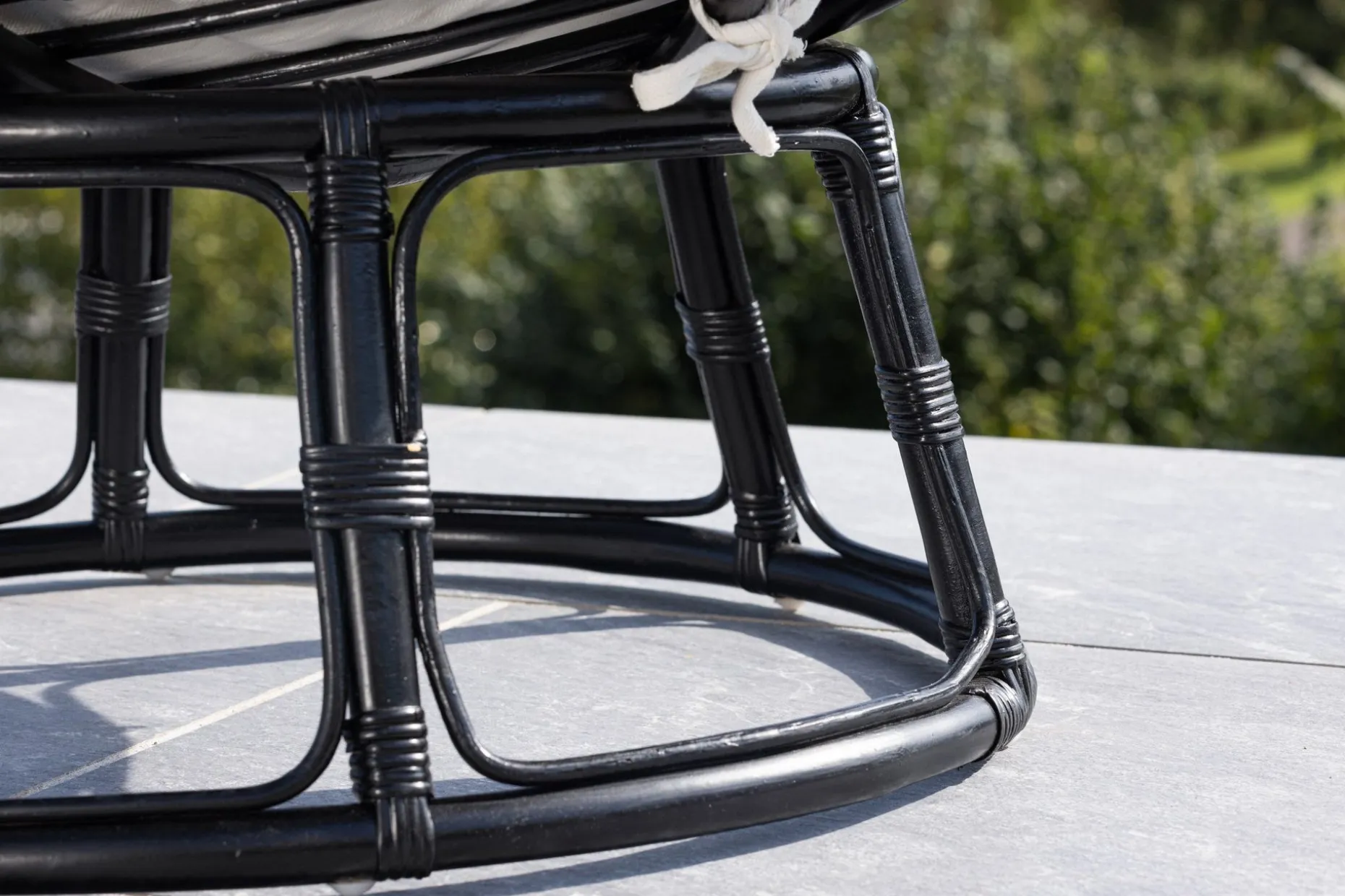 Loungestol Bonnie Svart/Hvit