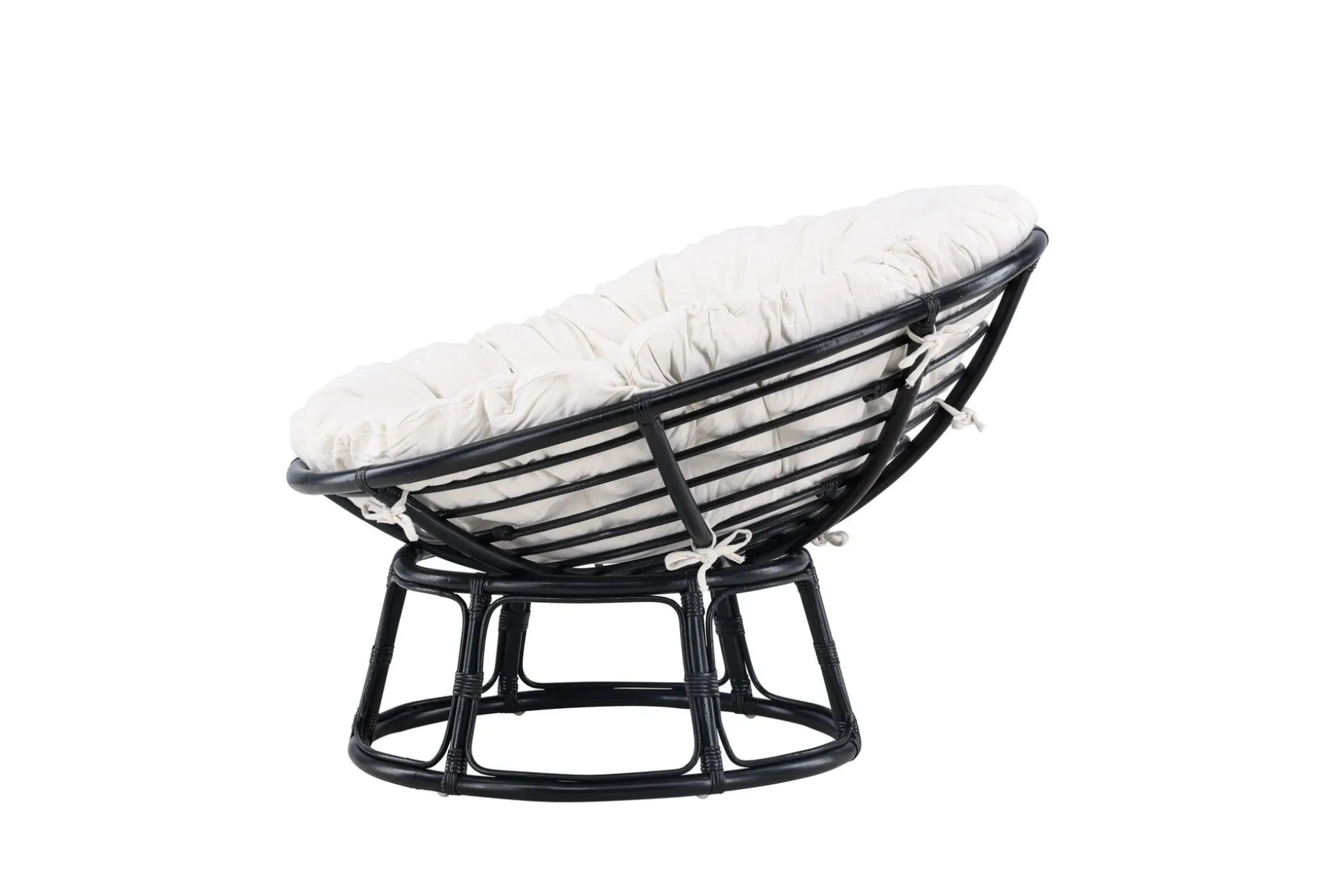 Loungestol Bonnie Svart/Hvit