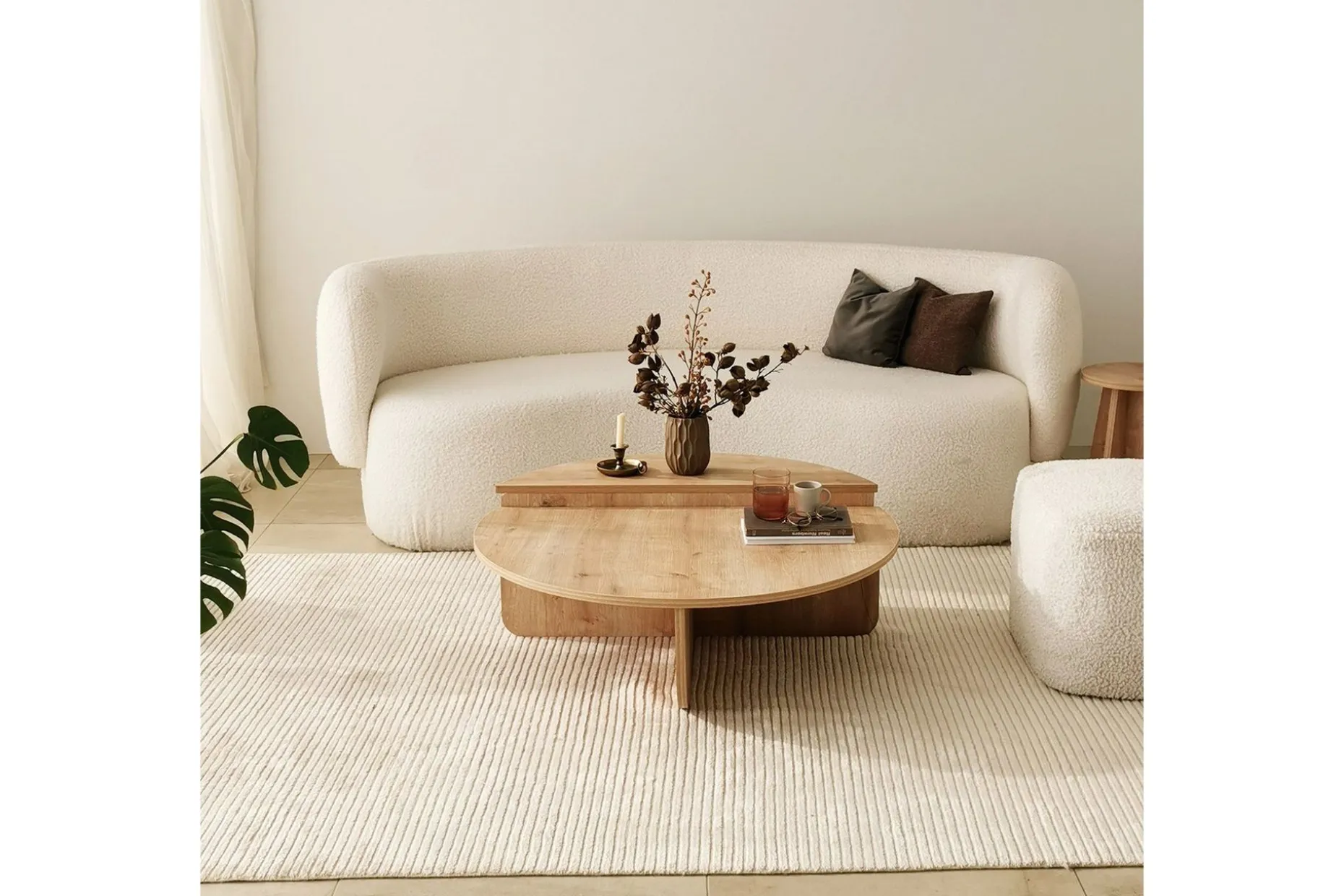 Louvrall Sofabord 90 cm