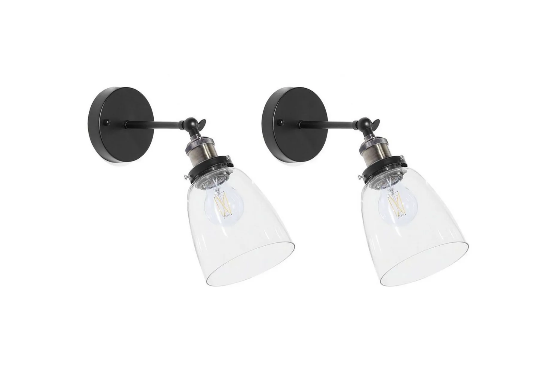 Lovataia Vegglampe 2 stk E27