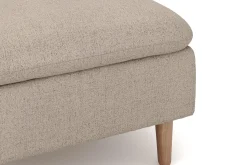 Lovis 3-seters sofa med vendbar sjeselong i stoff