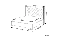 Lubbon Dobbeltseng 160 | 200 cm