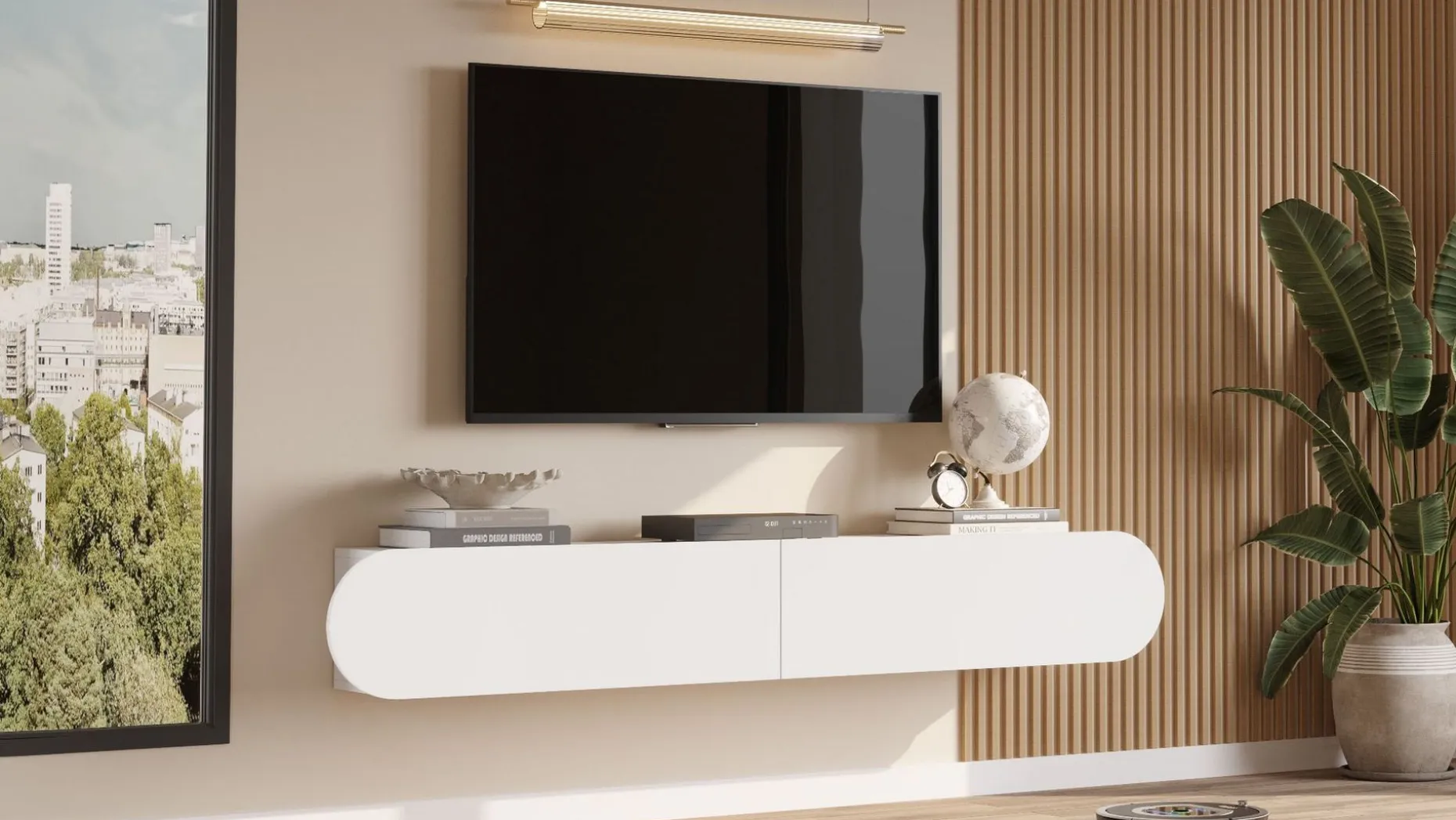 Lumina TV-benk 180x29,5x31,6 cm