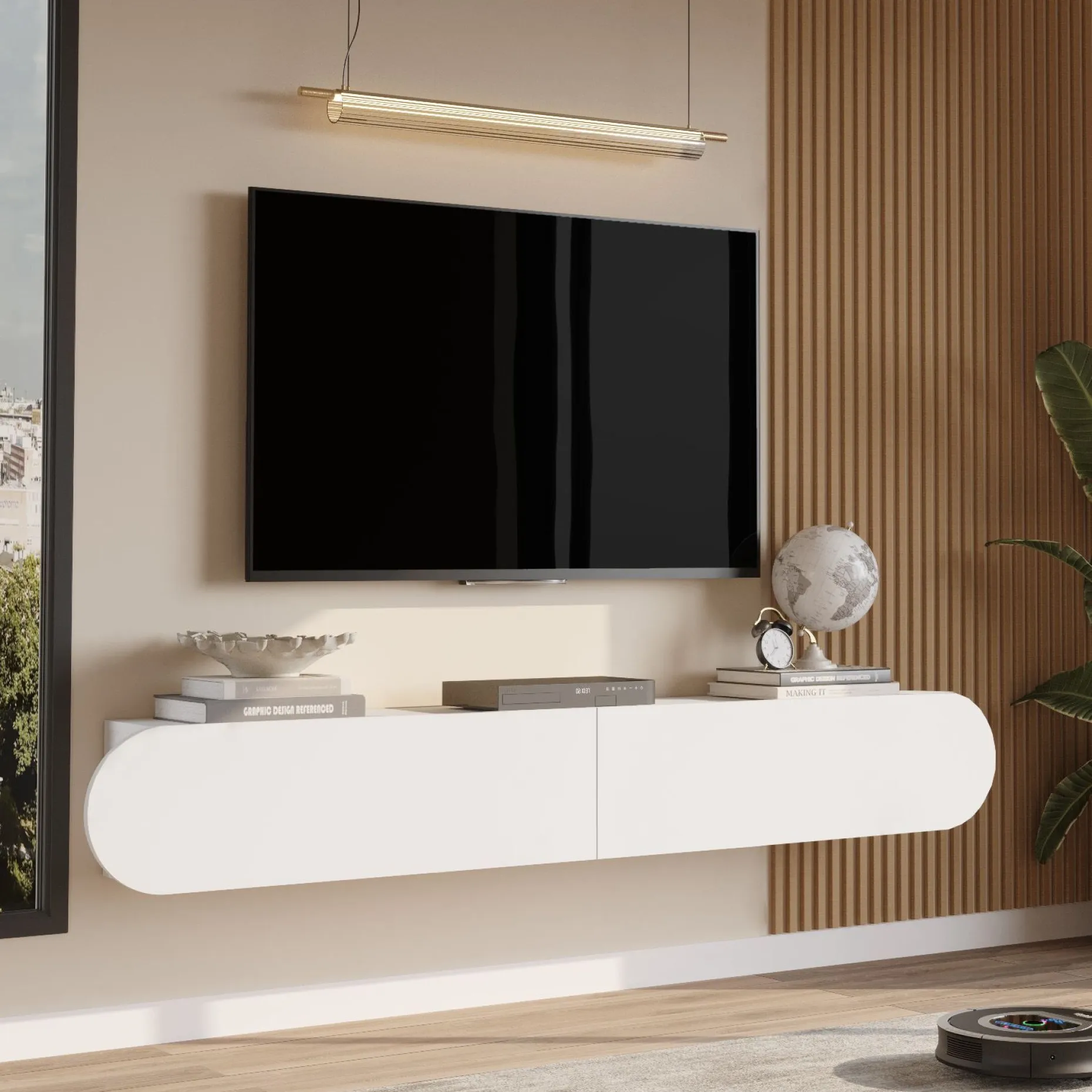 Lumina TV-benk 180x29,5x31,6 cm