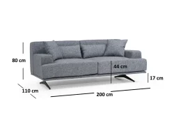Lums 2-Seter Sofa