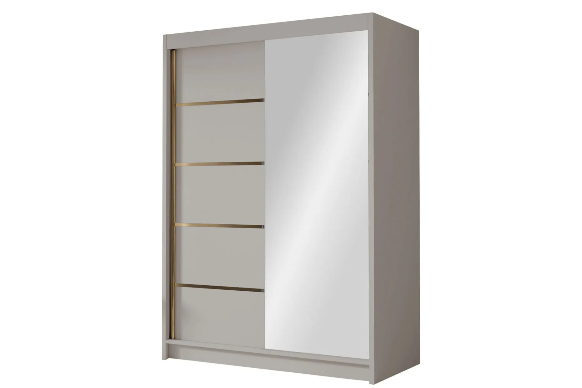 Lungos Garderobe med Speil 120x200 cm