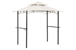 Lusthus Beliani Naro Beige/svart Beige||Black