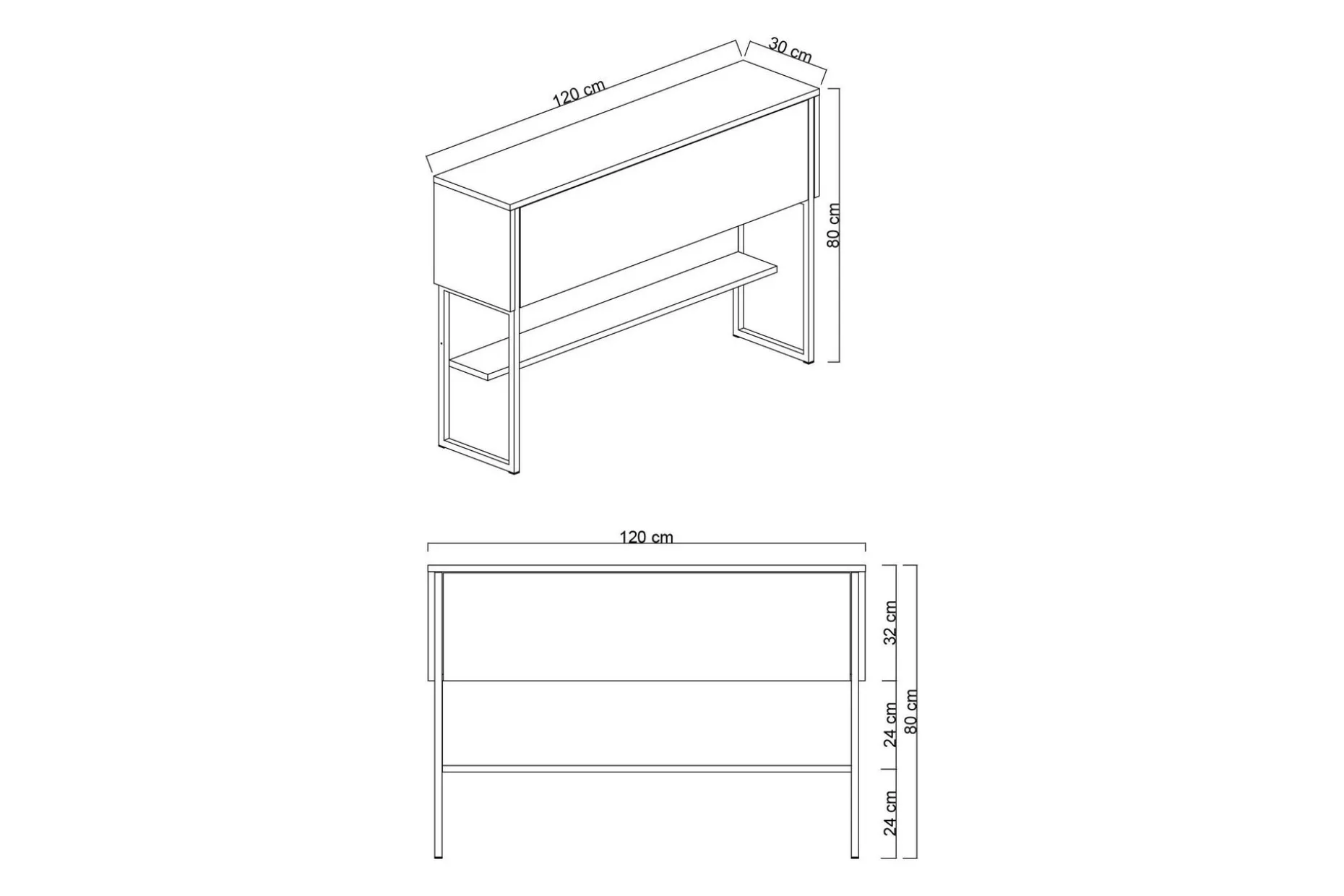 Luxe Kommode 120 cm