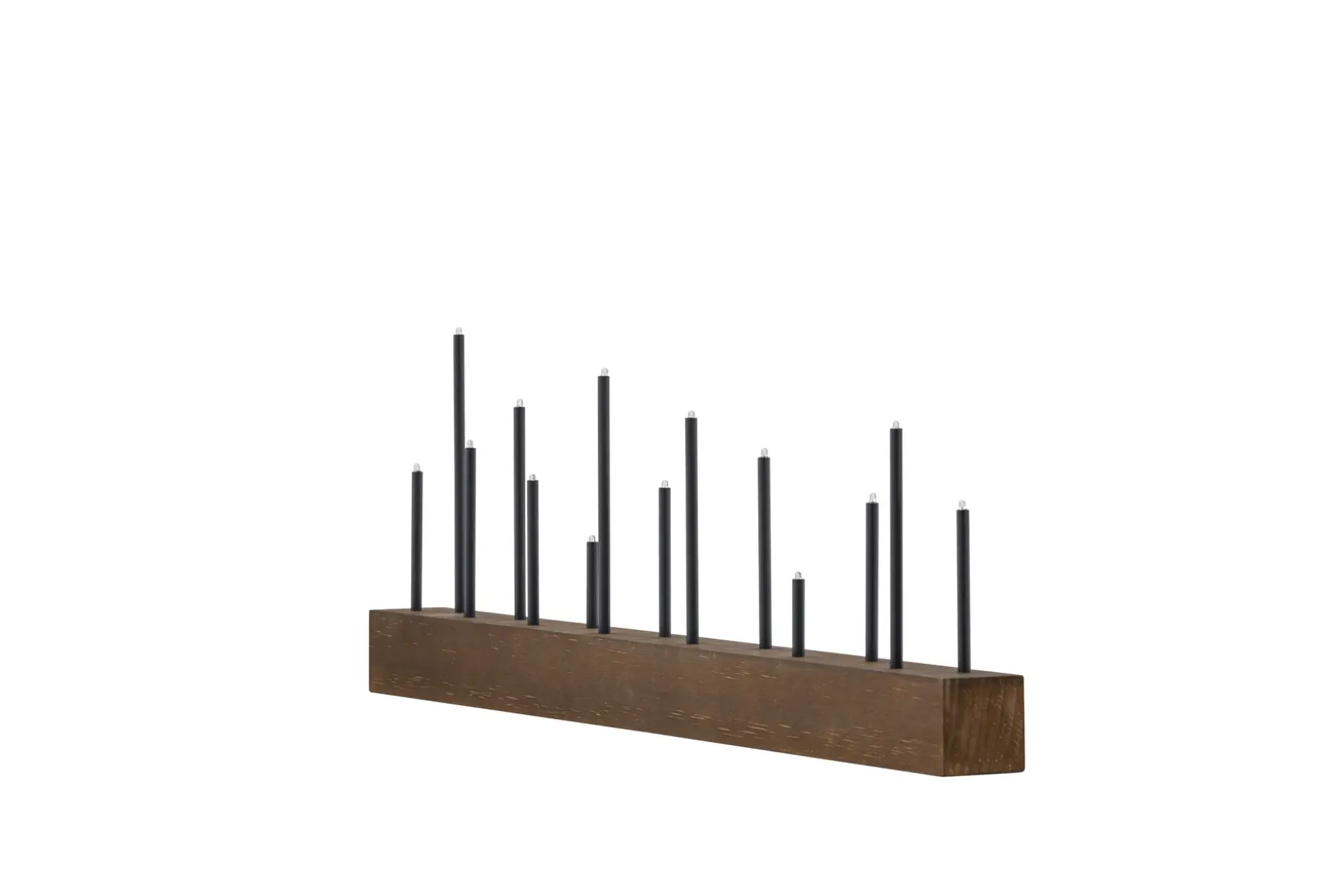 Lysestake og kandelaber til bord Venture Home Kungsberget lysestake Walnut