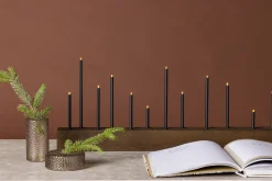 Lysestake og kandelaber til bord Venture Home Kungsberget lysestake Walnut