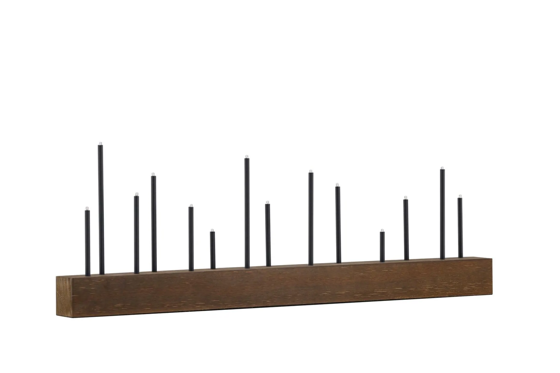 Lysestake og kandelaber til bord Venture Home Kungsberget lysestake Walnut
