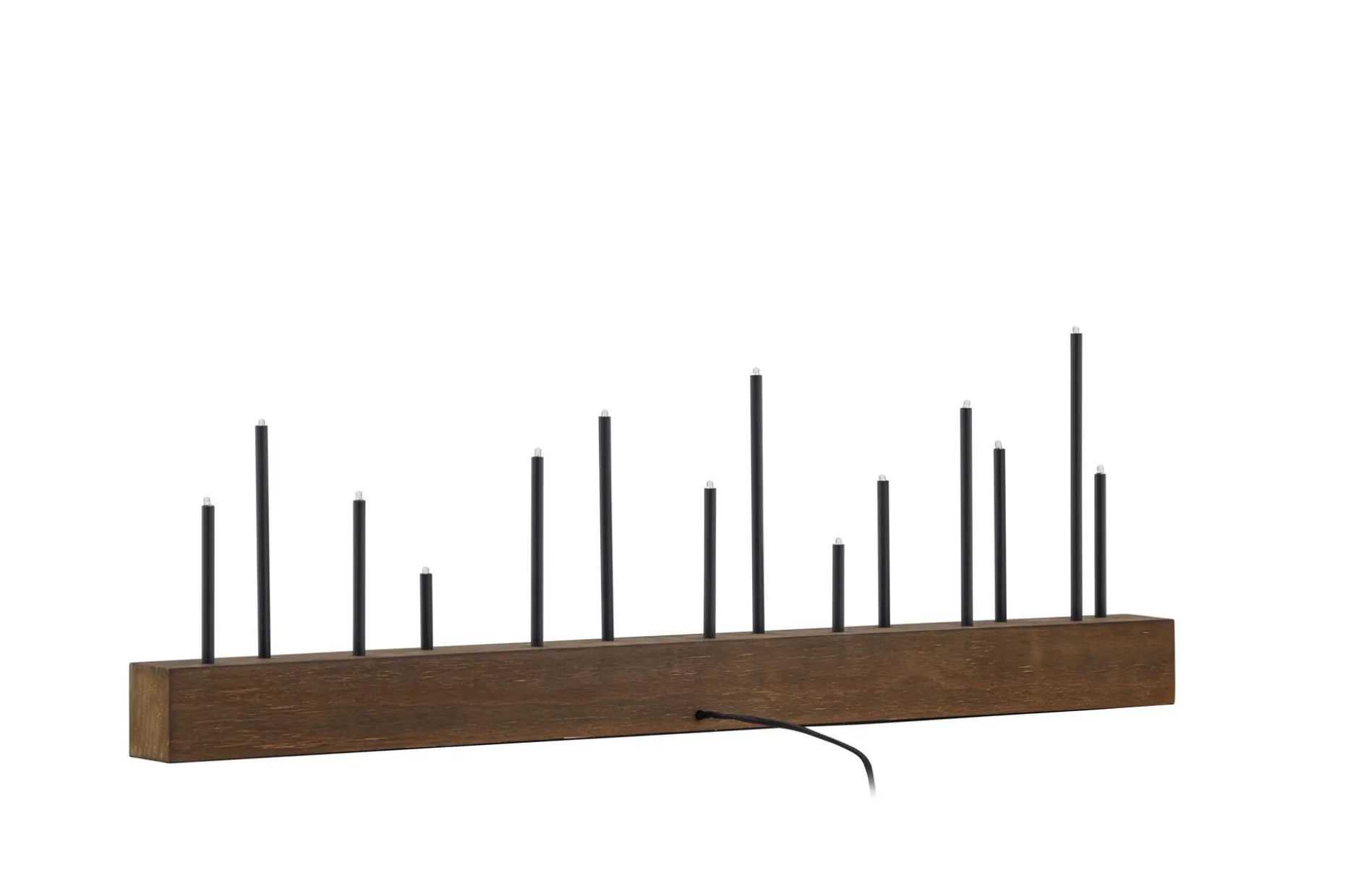 Lysestake og kandelaber til bord Venture Home Kungsberget lysestake Walnut