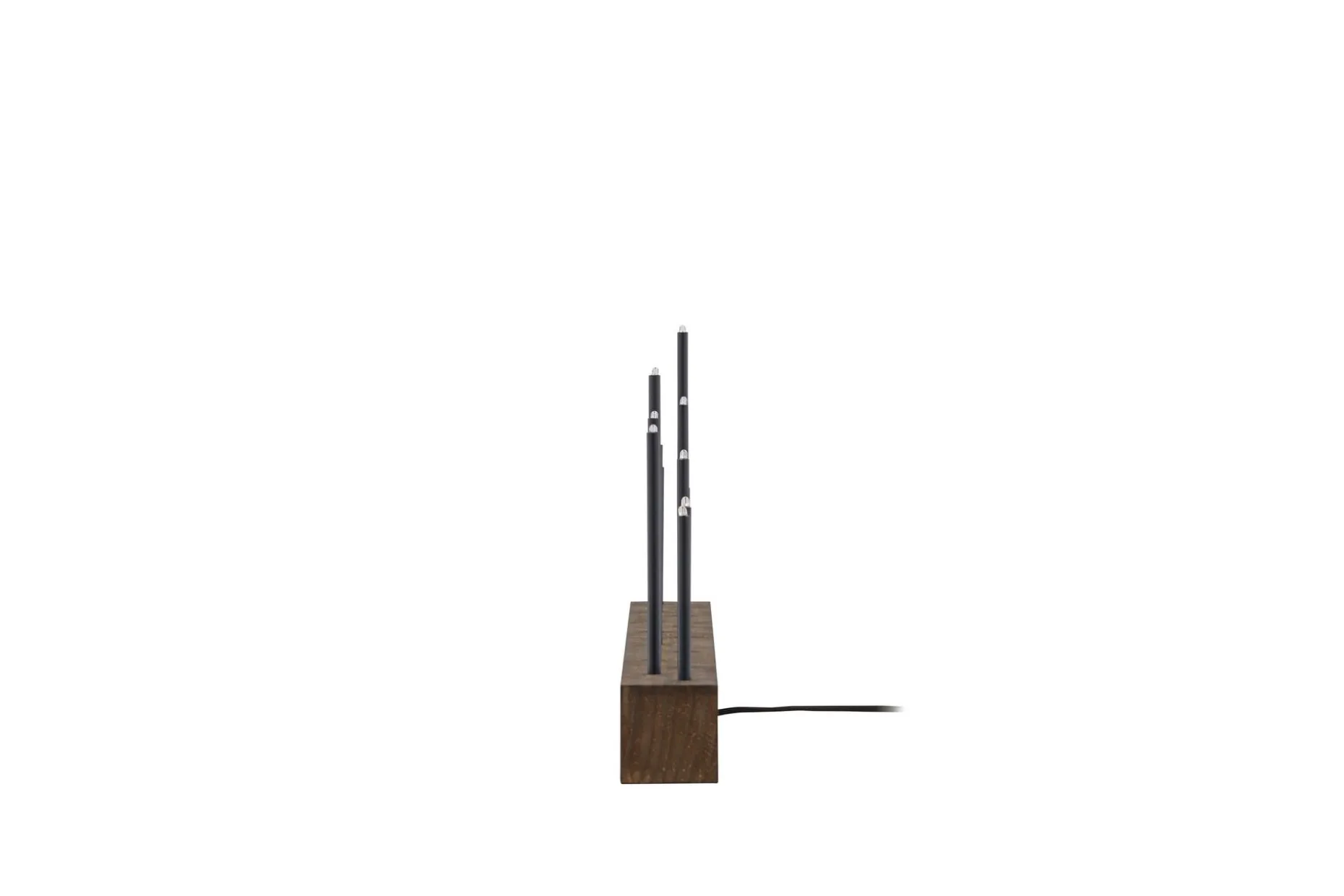 Lysestake og kandelaber til bord Venture Home Kungsberget lysestake Walnut