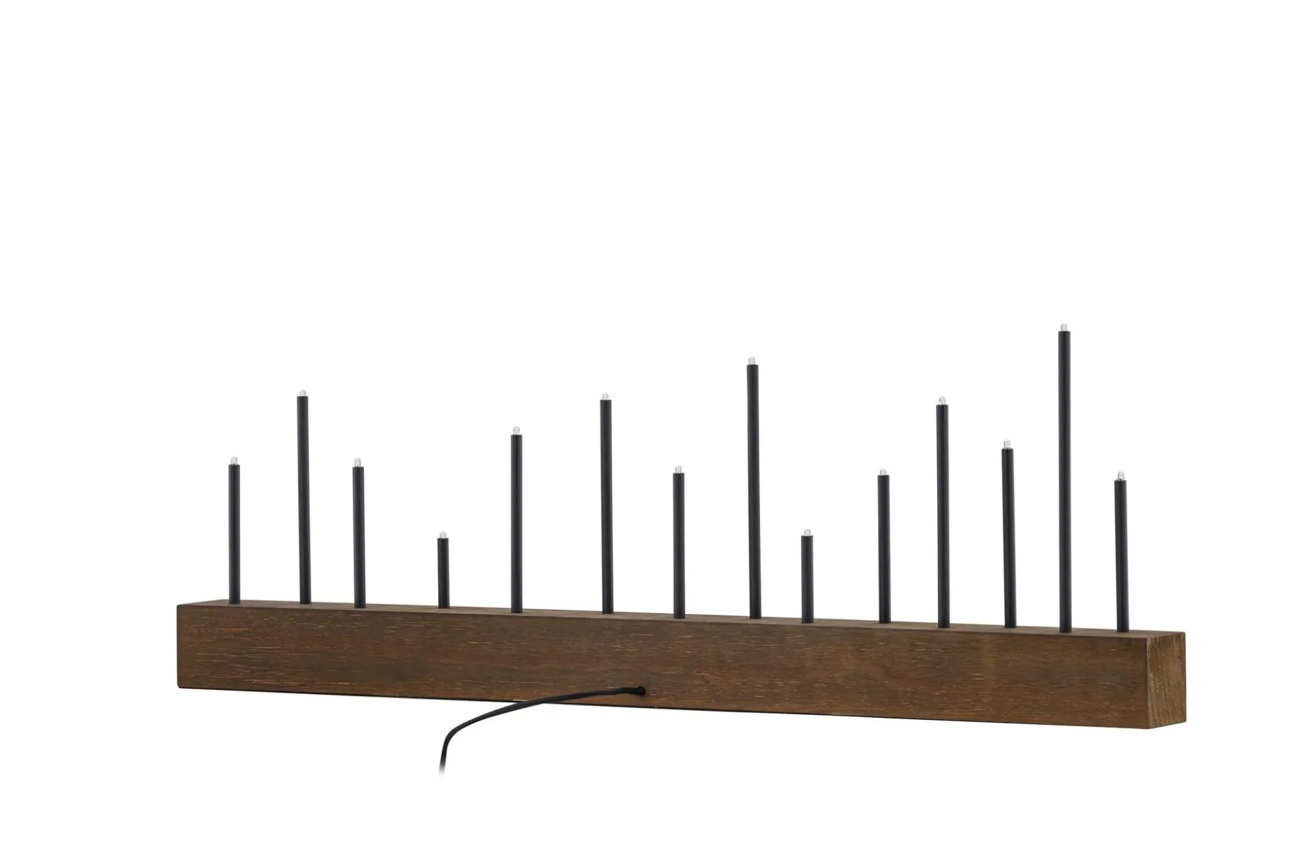 Lysestake og kandelaber til bord Venture Home Kungsberget lysestake Walnut