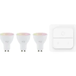 Lyskilde 3xLM-ZIG-RGB/CCT GU10 4,5W
