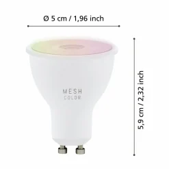 Lyskilde 3xLM-ZIG-RGB/CCT GU10 4,5W