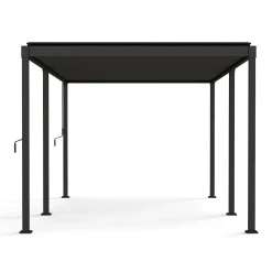 Lysthus HOME4YOU Mirador-80 mørk grå 3x5 m