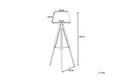 Madeira Gulvlampe 143 cm