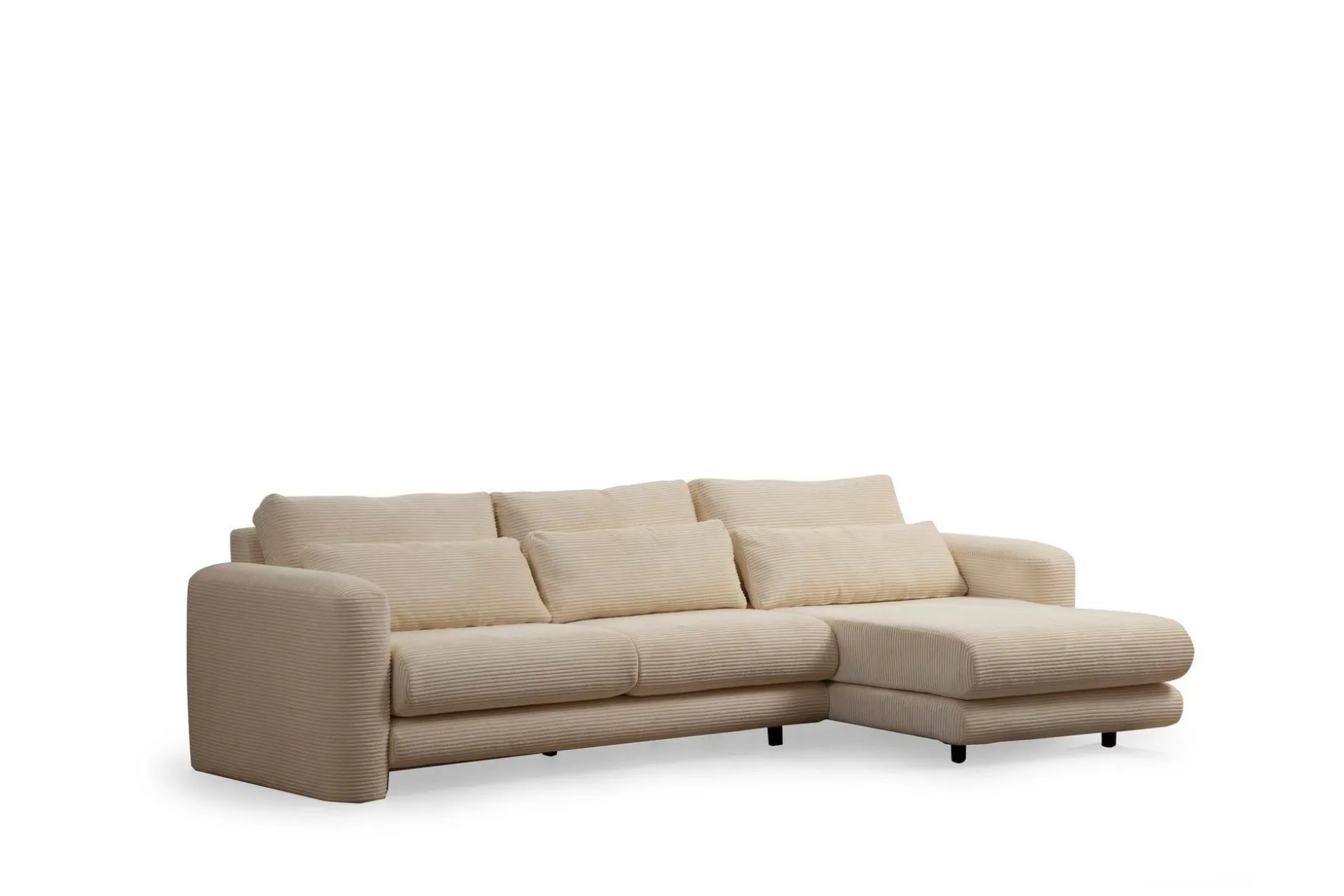 Makhan Sofa med Sjeselong 3-seter