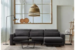 Makhan Sofa med Sjeselong 3-seter