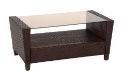 Malmo Loungegruppe Kunstrotting Brun