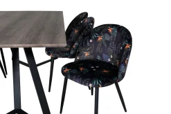 Malvina Spisegruppe 180 cm inkl. 6 Sedavi Stoler