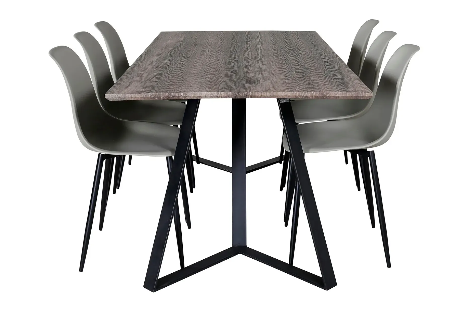 Malvina Spisegruppe 180 cm inkl. 6 Ypas Stoler