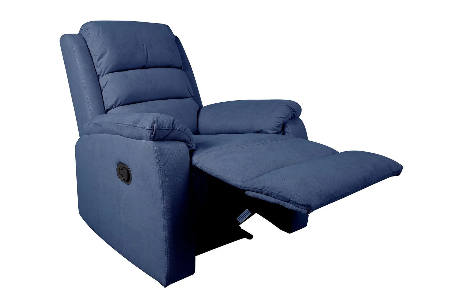 Manuel Recliner Lenestol Manuell Mørkeblå