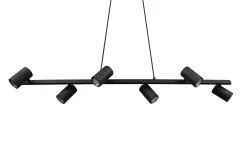 Marley Hengelampe 115 cm 6-deler Mattsvart