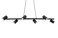 Marley Hengelampe 115 cm 6-deler Mattsvart