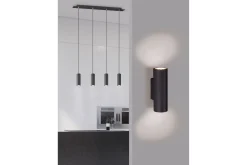 Marley Pendellampe 4xGU10 svart