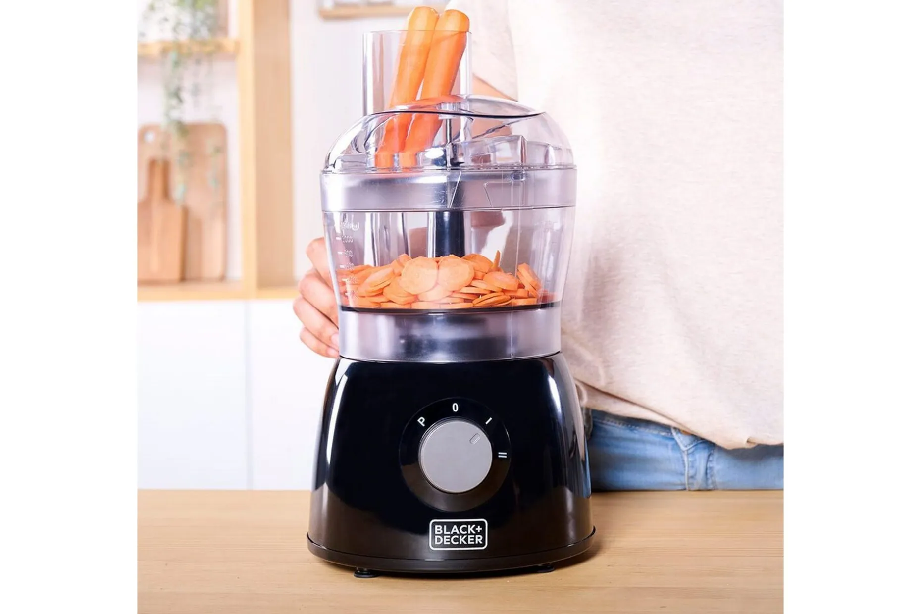 Matprosessor Black+Decker 600W Svart