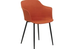 Matsalsstol Beliani Elim set om 2 Orange
