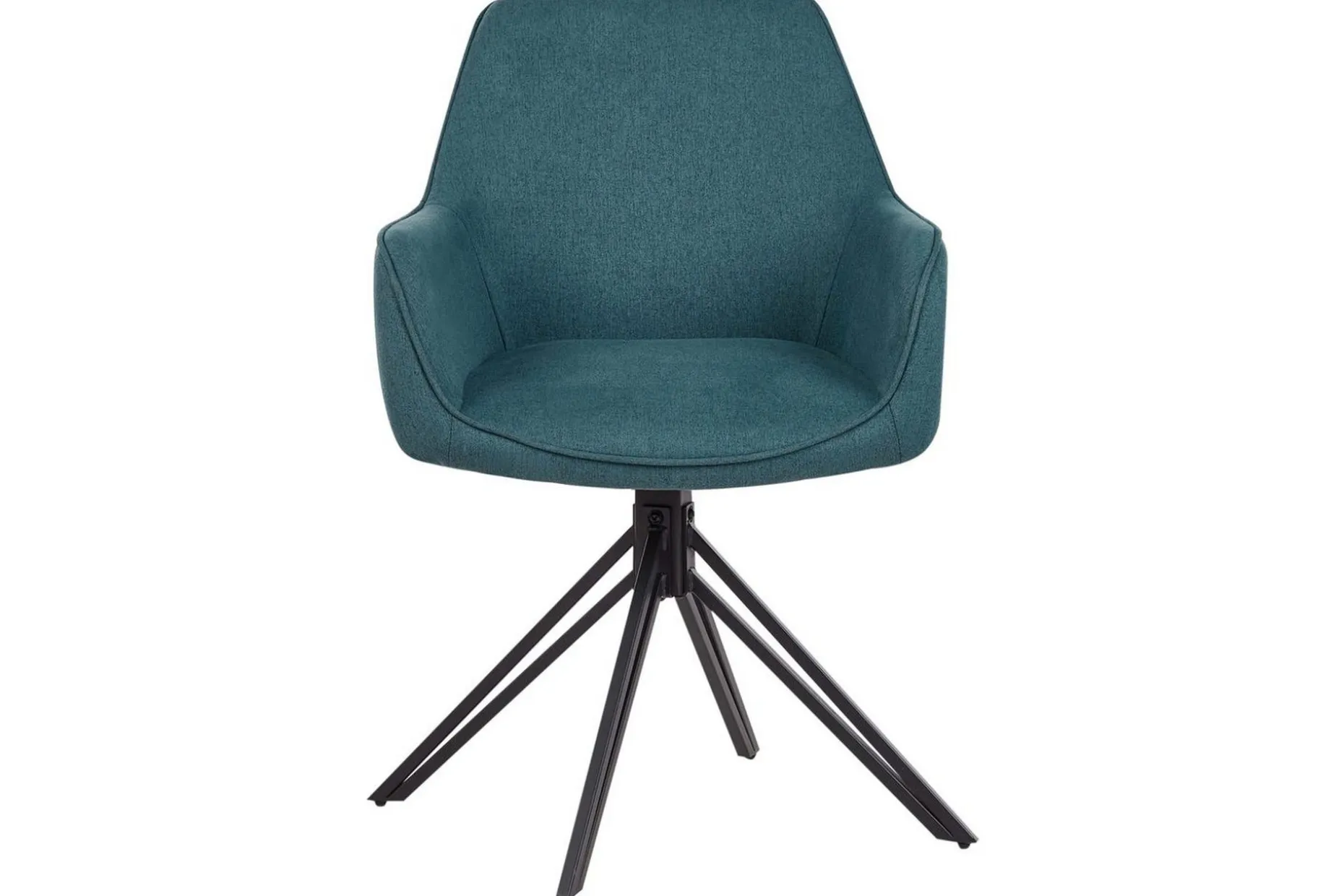 Matsalsstol Beliani Jodar set om 2 Beige-Svart Teal