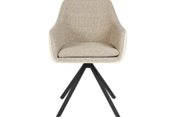 Matsalsstol Beliani Lithia set om 2 Taupe
