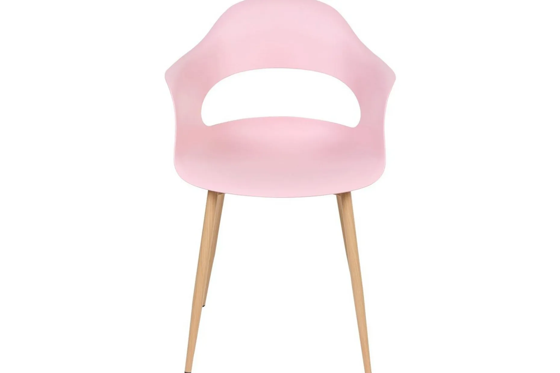 Matsalsstol Beliani Utica set om 2 Pink