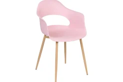 Matsalsstol Beliani Utica set om 2 Pink
