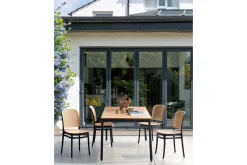 Matstol Beliani Plose set om 4 Beige