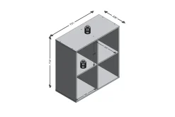 Mega Hylle 70 cm