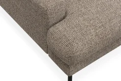 Menard Premium 5-seters høyrevendt L-formet dyp sjeselongsofa i chenille