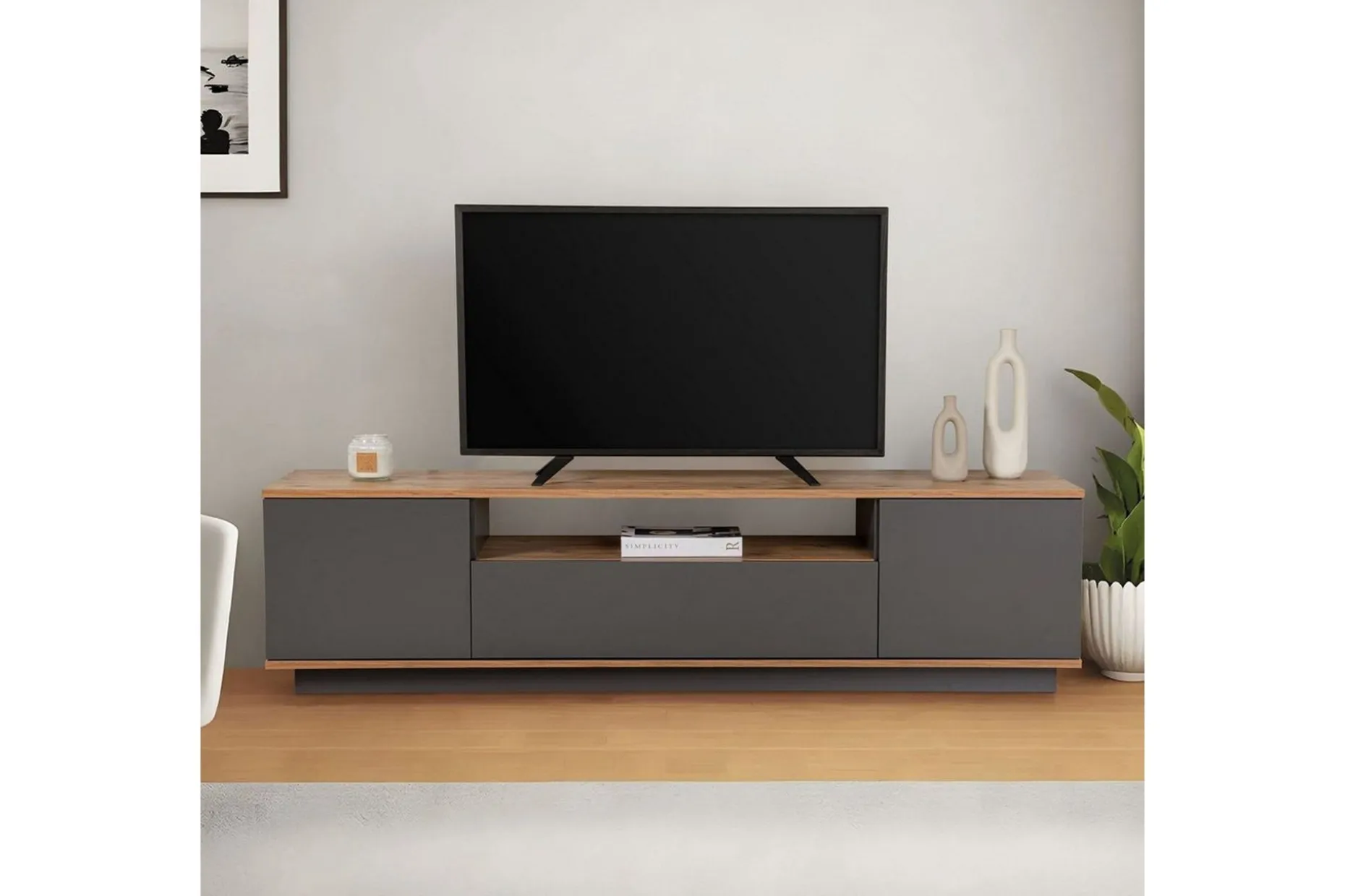 Meni TV-benk 180 cm