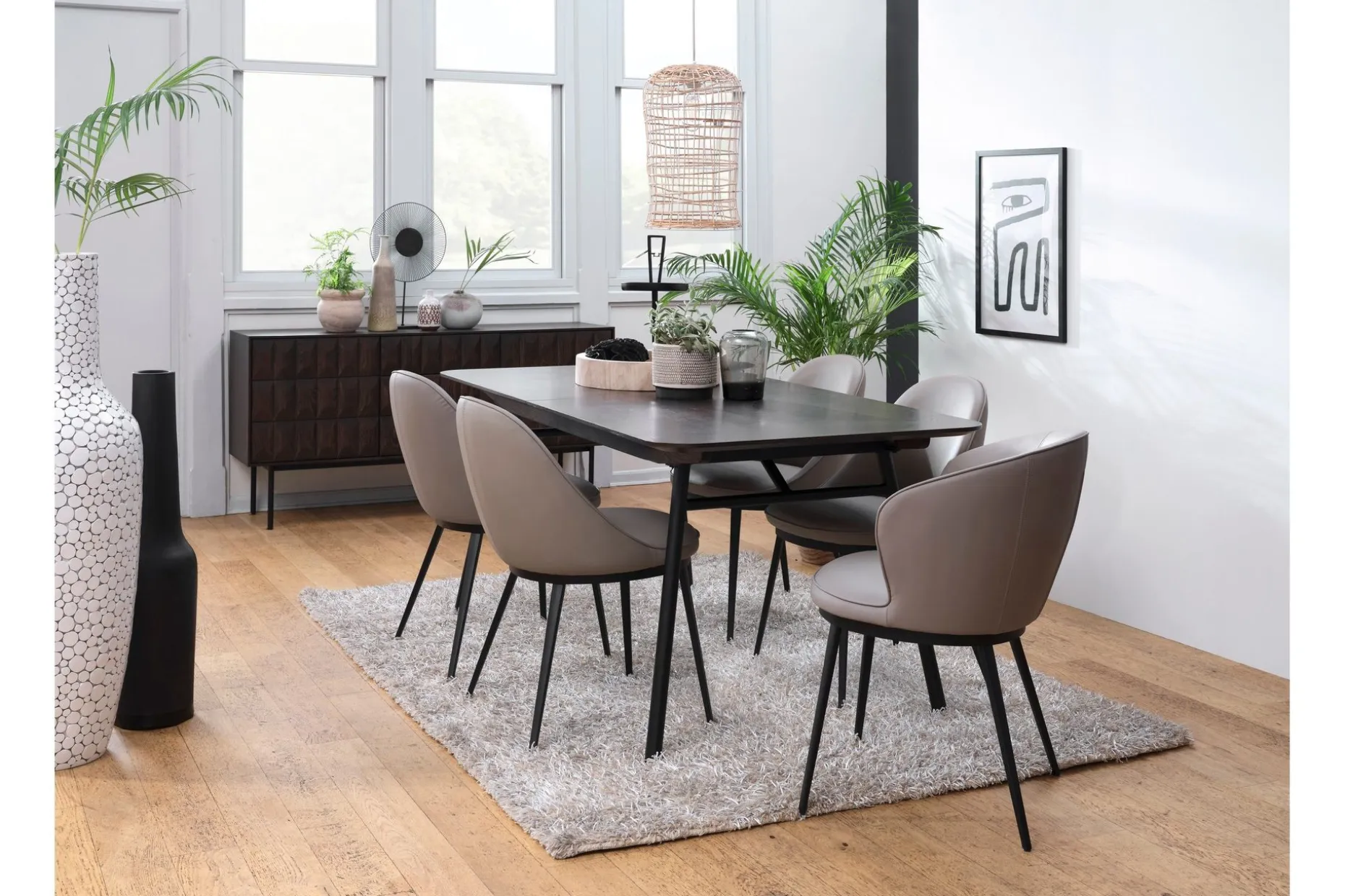 Merciat Sideboard 3 delar 160 cm
