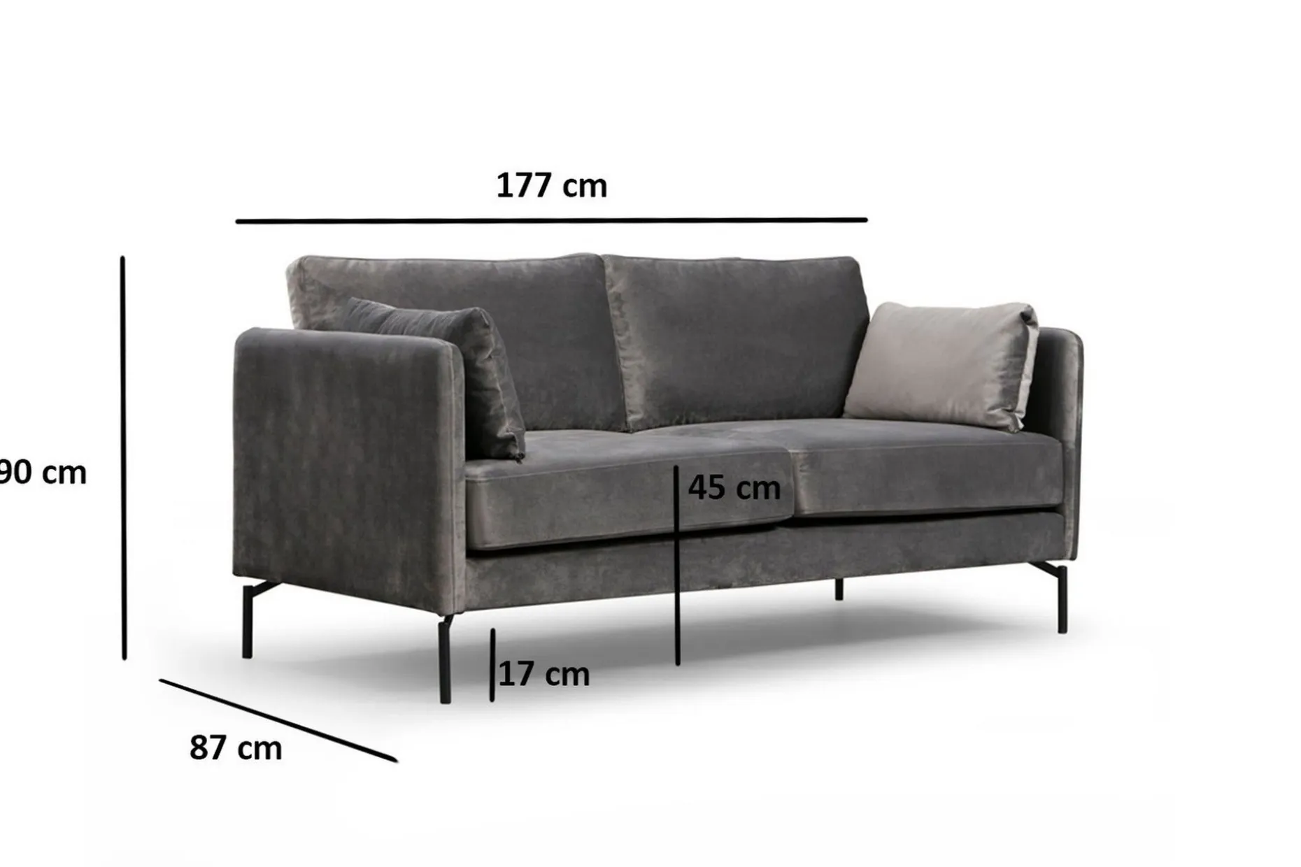Mezonzo 2-seter Sofa