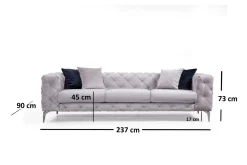 Mezonzo 3-seter Sofa